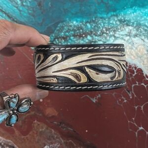 The Ponderosa Leather Cuff